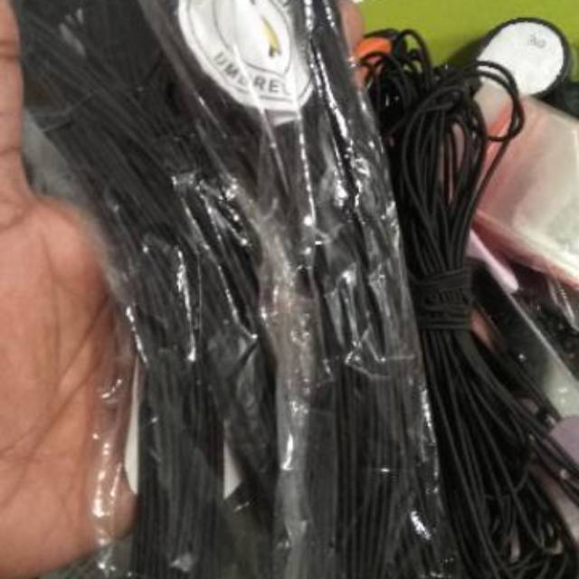 

1 meter tali karet elastis berkwalitas