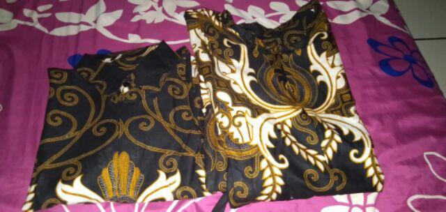 Maura Couple - Sania Ruffle Batik Couple Ori Ndoro Jowi Garansi Termurah Shopee - Batik Modern Solo