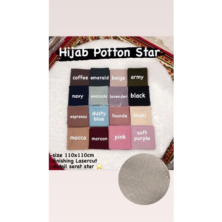 Hijab Potton Star