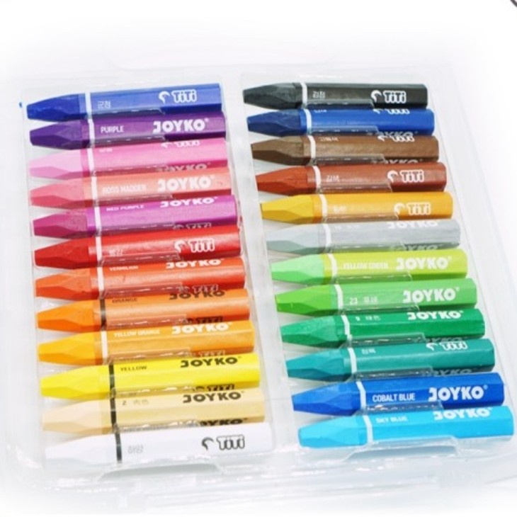 Crayon / Oil Pastel JOYKO 24 Warna