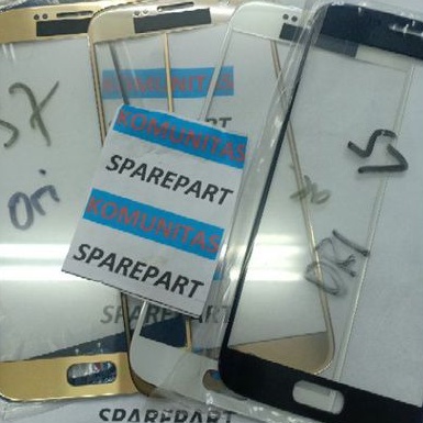 KACA TOUSCHREEN SAMSUNG S7 PLAT / GLASS LCD SAMSUNG S7 PLAT ORIGINAL
