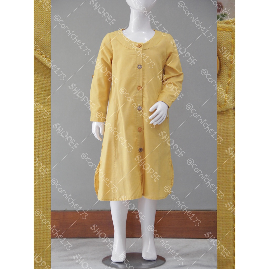 Corniche Kids Namira Dress Kids Yellow - TP K50130