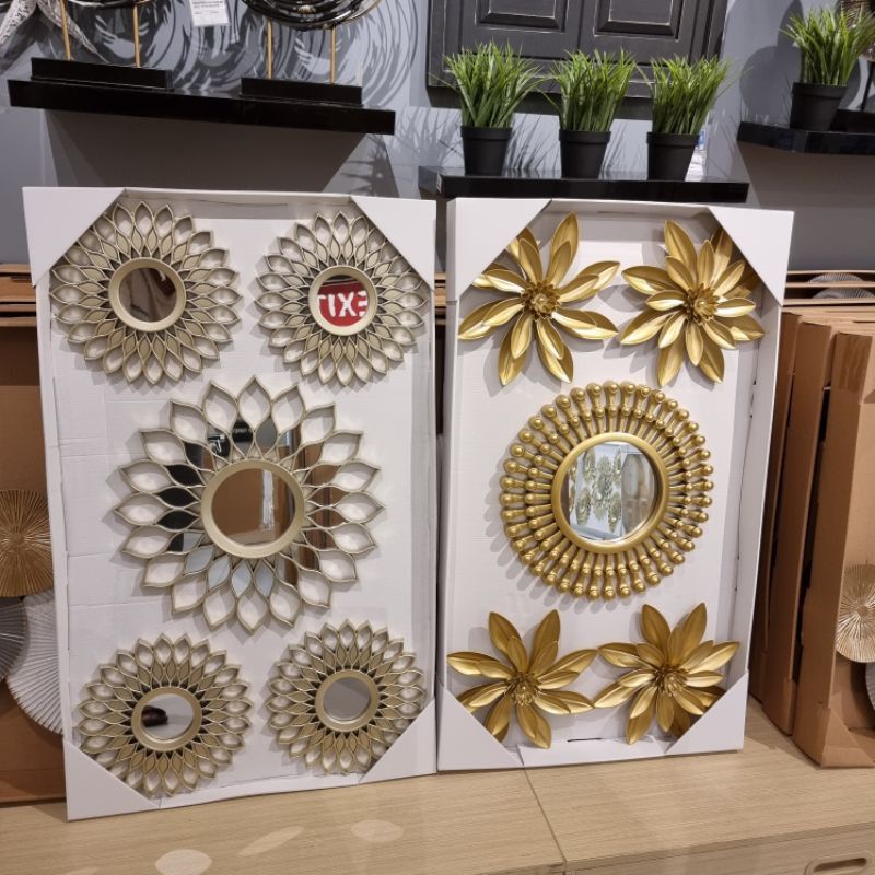 Wall decor set isi 5 pcs / Pajangan dinding set Informa isi 5 pcs