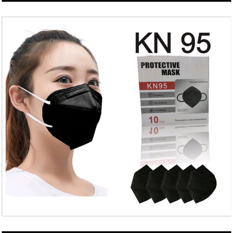 Masker KN95 Isi 10Pcs Earloop Protective Mask 10 Pcs Masker