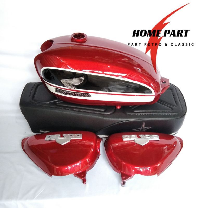 BODY SET CB WARNA MERAH PUTIH HITAM BODY SET CB 100 CB 125