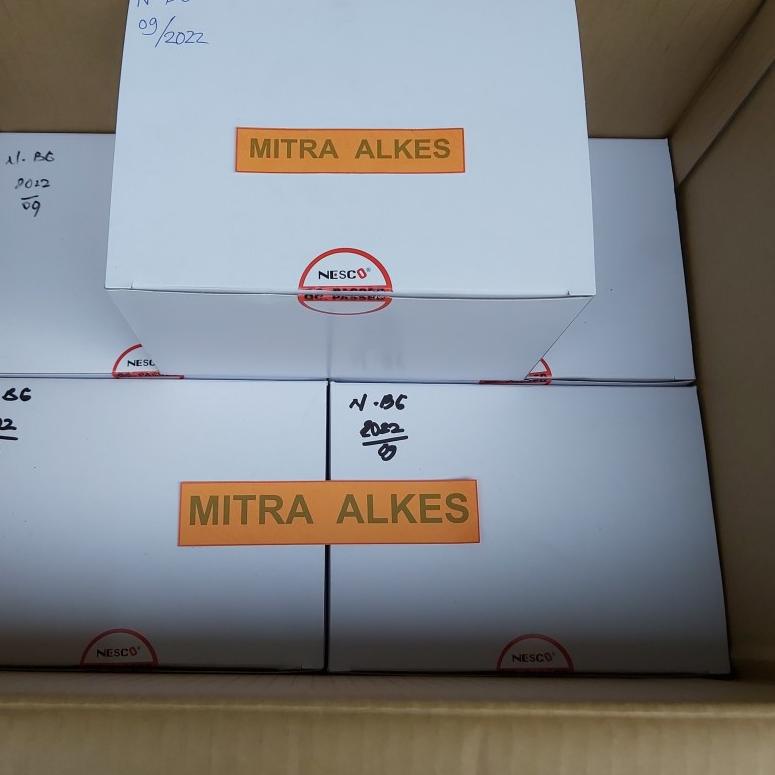 ➩ NESCO Blood Glucose Strip Gula Darah NESCO. Strip Glucosa NESCO. Strip Glucose Nesco Stik Gula NES