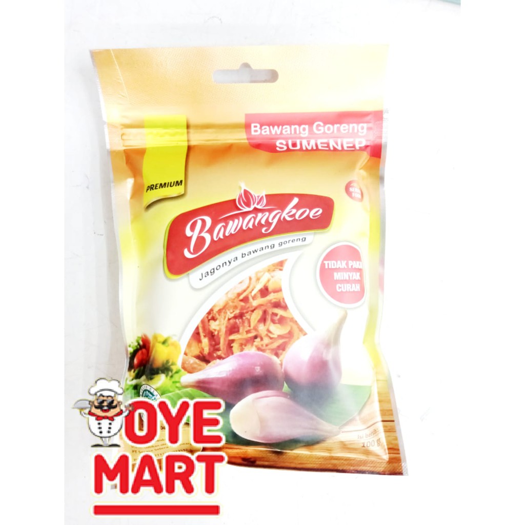 SERASA FOOD BAWANGKOE BAWANG GORENG SUMENEP PREMIUM 100GR