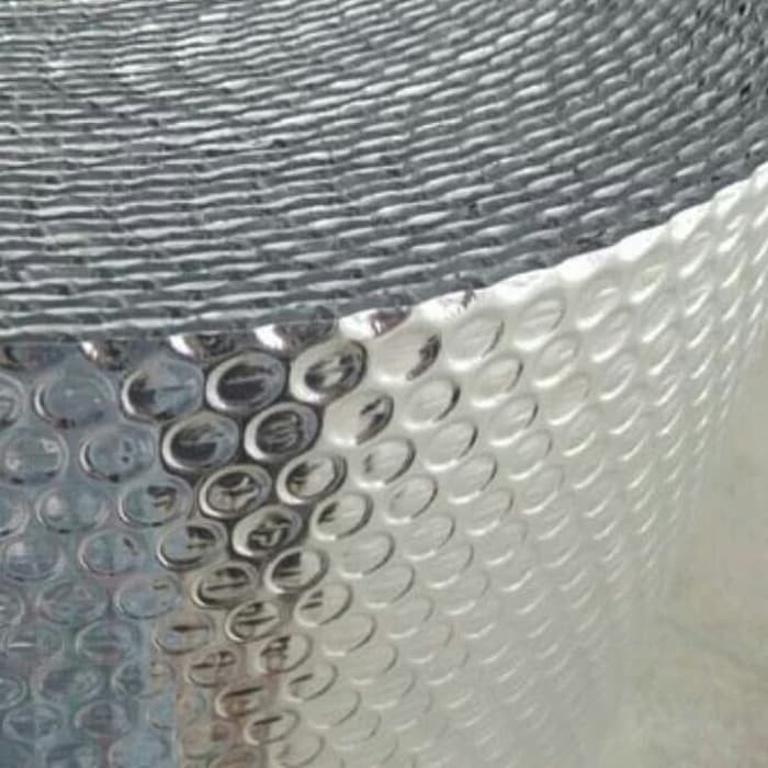 BUBBLE FOIL METERAN Foil Aluminium Foil Bubble Aluminium Anti Panas Foil Aluminium Bubblewrap Foil