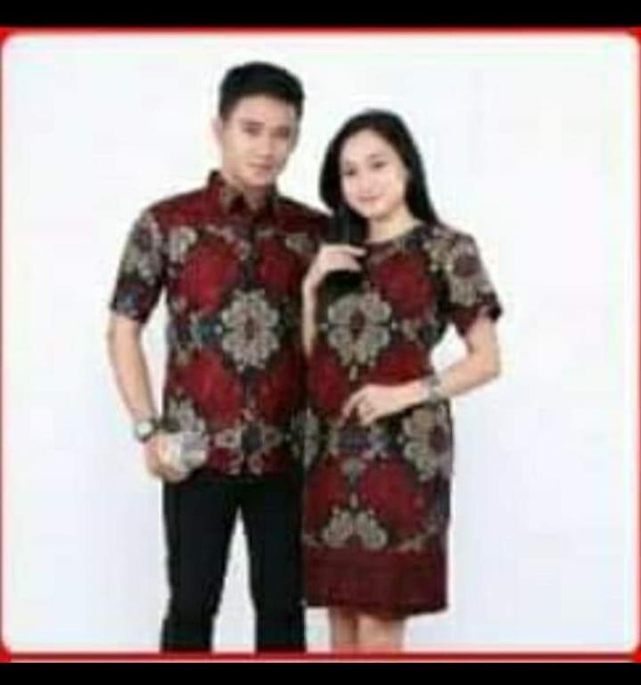 Batik Couple Sarimbit Gamis Keluarga Ndoro Ayu - Deswita - 2439