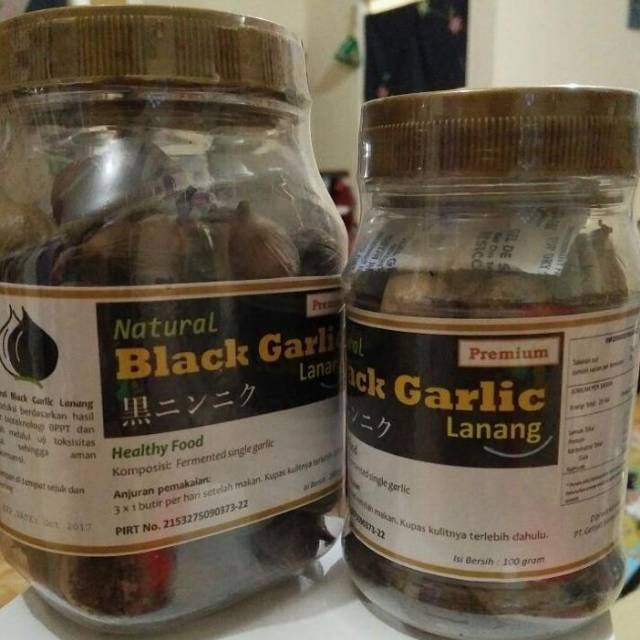 

JUAL BLACK GARLIC LANANG PREMIUM UKURAN 200 GRAM