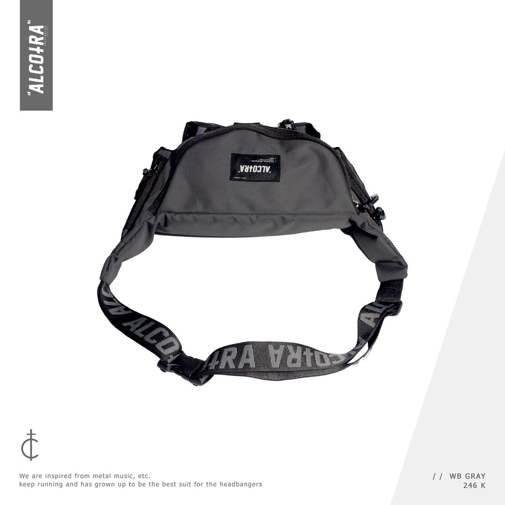 WB GRAY / WAISTBAG