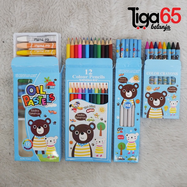 365 STATIONERY SET #40983 Buku &amp; Alat Tulis Anak / Karakter Fancy Gambar Lucu