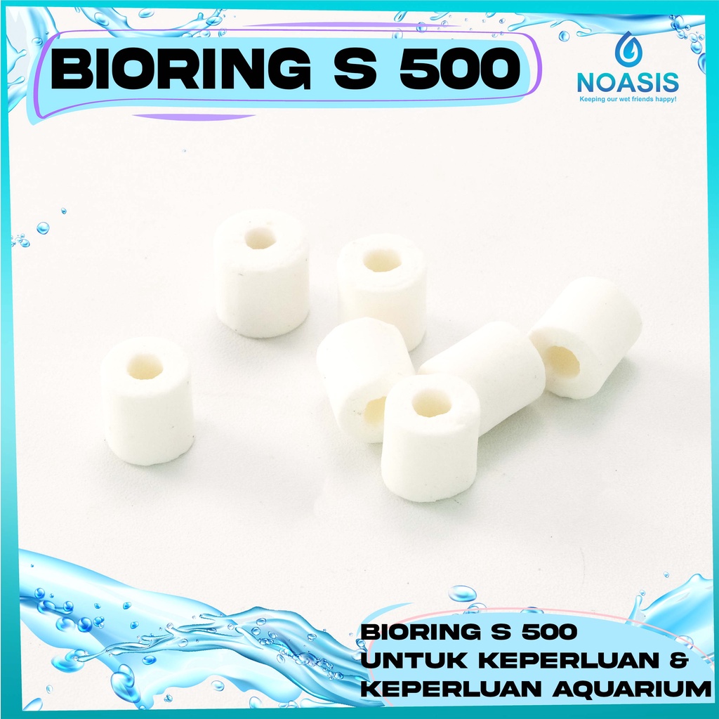 BIORING BIO CARE CERAMIC RING FILTER AQUARIUM AQUASCAPE