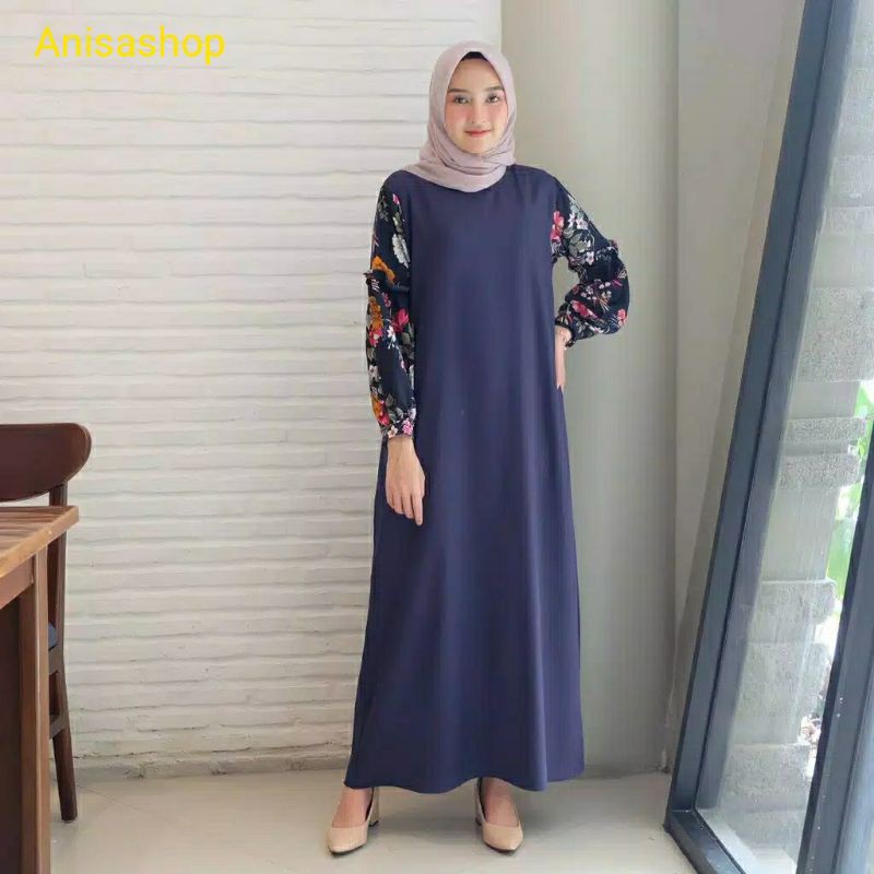 Gamis Agnes/Fashion muslim/maxi dress(NEW)
