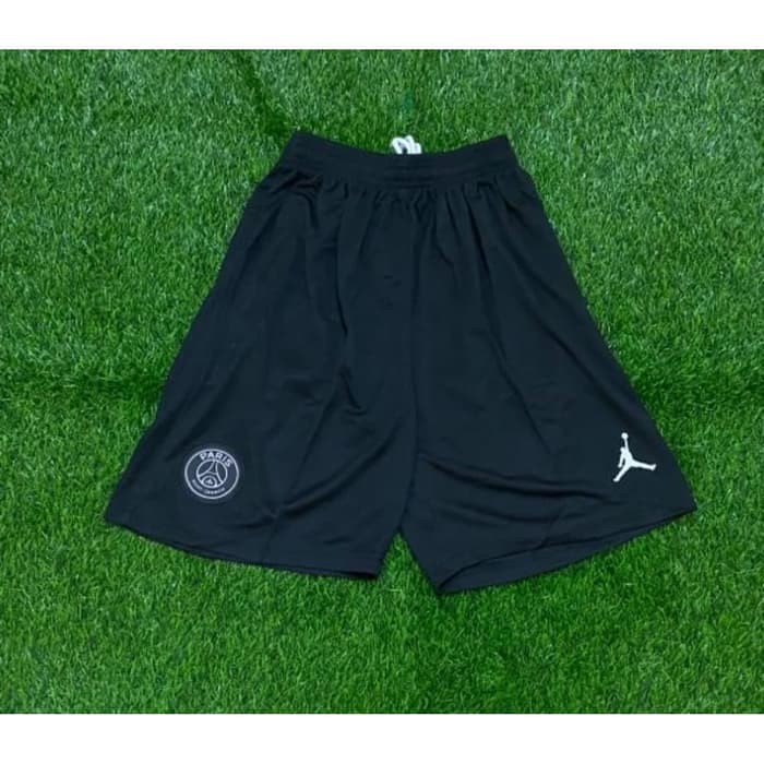 Pakaian olahraga baju bola  CELANA BOLA PSG 4TH JORDAN HITAM 2019/2020 GRADE ORI