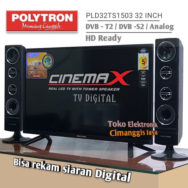 Spesial LED TV POLYTRON 32 INCH CINEMAX Limited