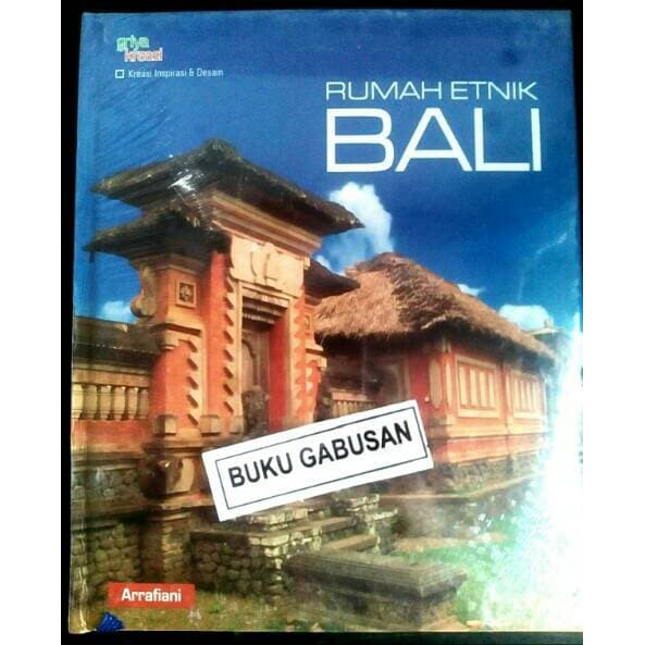Buku Obral Rumah Etnik Bali Griya Kreasi Vn Bg1044 Shopee Indonesia