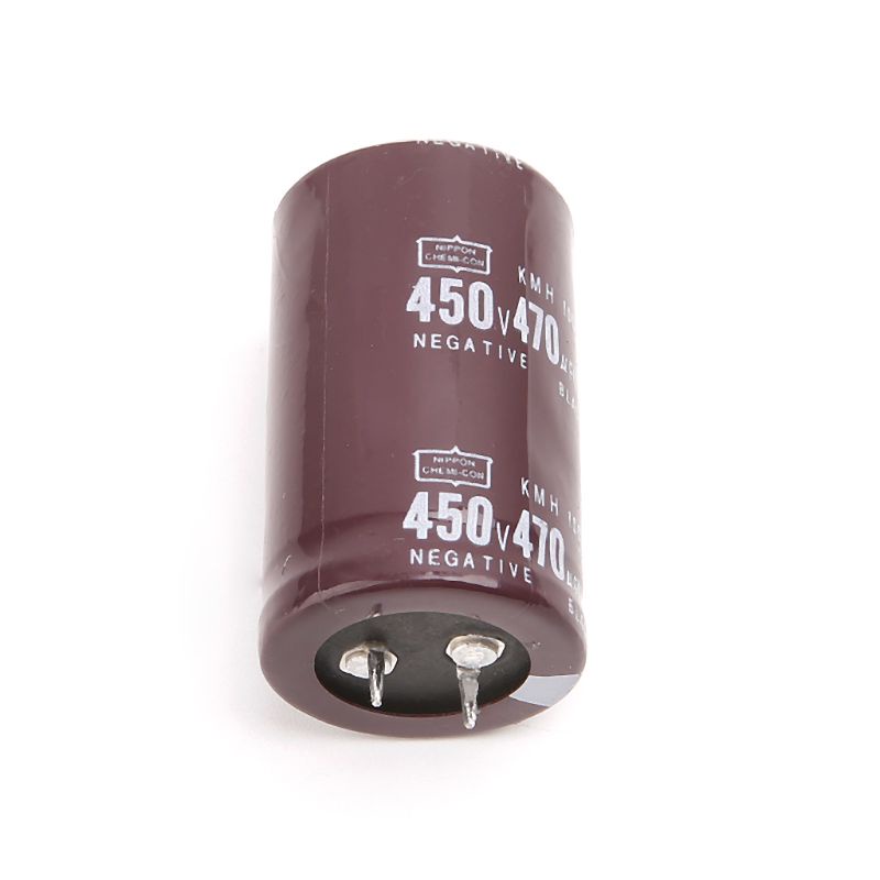 Vivi Tukang Las Listrik 450V 470uF Aluminium Electrolytic Capacitor Volume 30x50