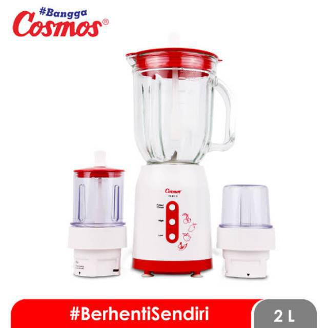 Cosmos Blenz Smart Chip CB-812G Blender [2 L/ Goblet Kaca]