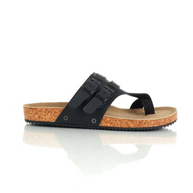 DISC 50% SANDAL KULIT GOODNESS HOLLY BLACK