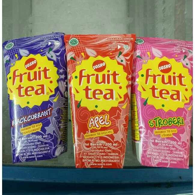 

Fruit tea genggam SOSRO 200ml - tth603