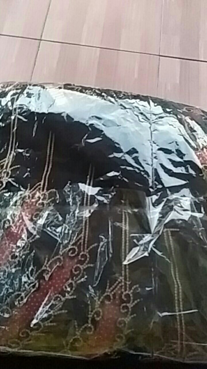 Kaftan Batik Asimetris Katun Paris Ori Batik Solo Dress By Khayra