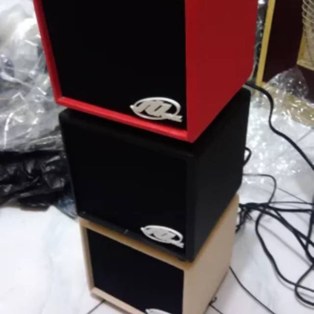 Ampli Gitar Bass mini JTJ ONE 4 inch Distorsi Gratis Kabel Jek 3 Meter