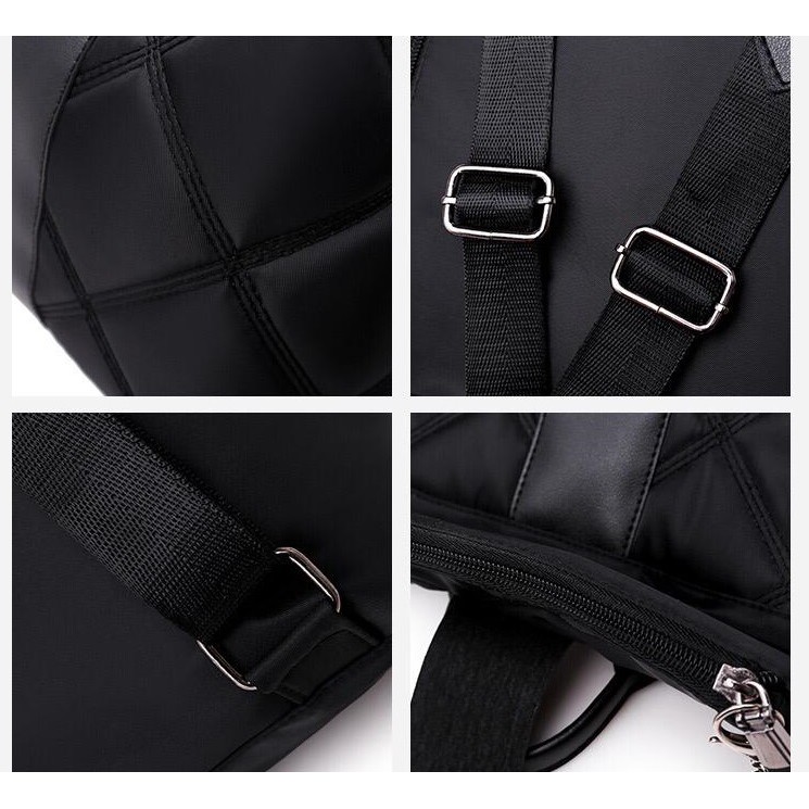JK E7001 Y989 1KG MUAT 2PCS TAS RANSEL FASHION WANITA IMPORT BAG BACKPACK