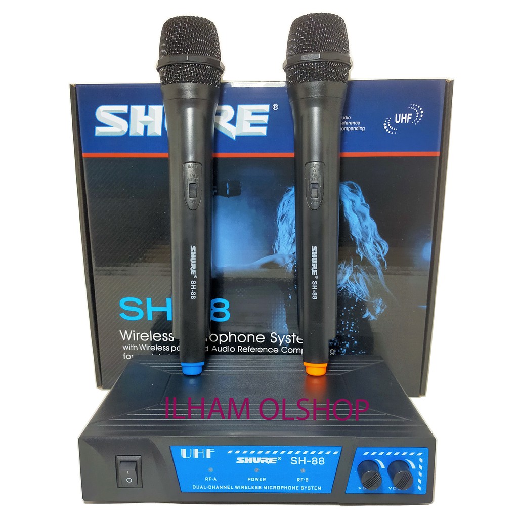 Microphone Wireless Mic SH-88 Mikrofon Handheld