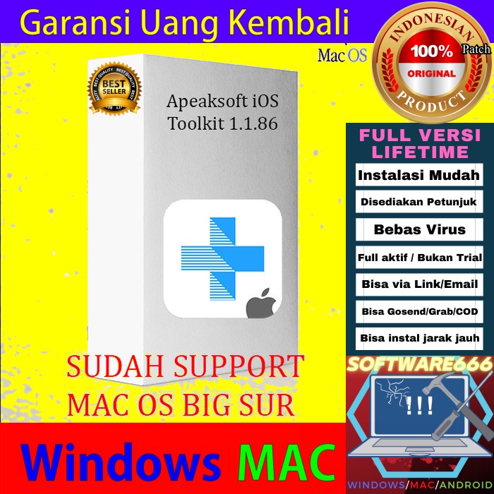 Software Recovery Data iPhone: Apeaksoft iOS Toolkit 1.1 [Mac]