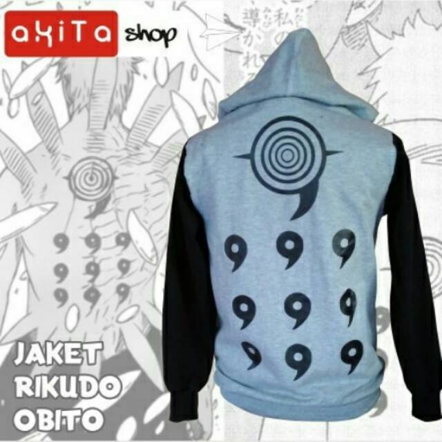 Jaket Rikudo Obito Anime Naruto