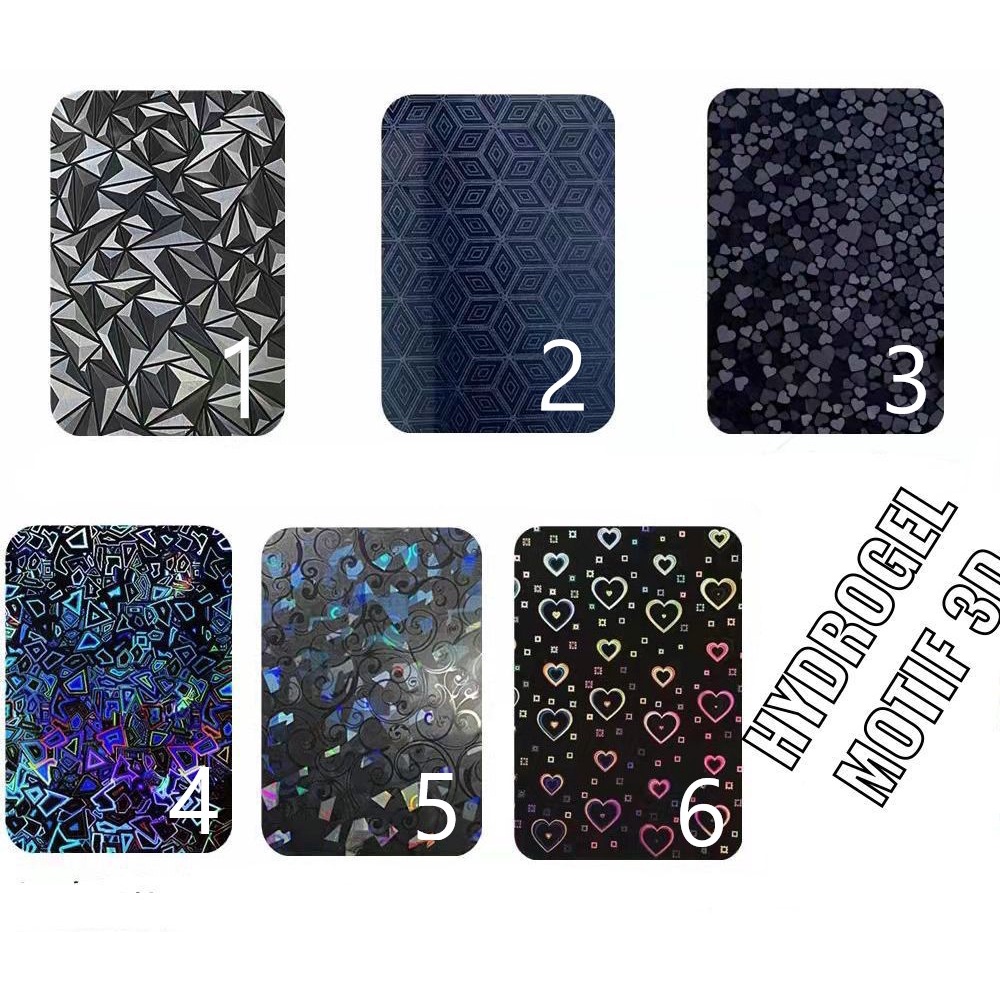 REALME 8 / REALME 8i / REALME 8 PRO / REALME 8 NFC / REALME 8 5G HYDRO GELL BACK SKIN 3D BENING MOTI