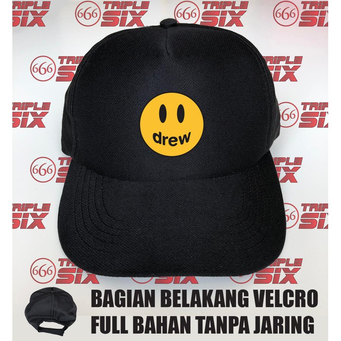 Topi Full Bahan Drew House Justin bieber
