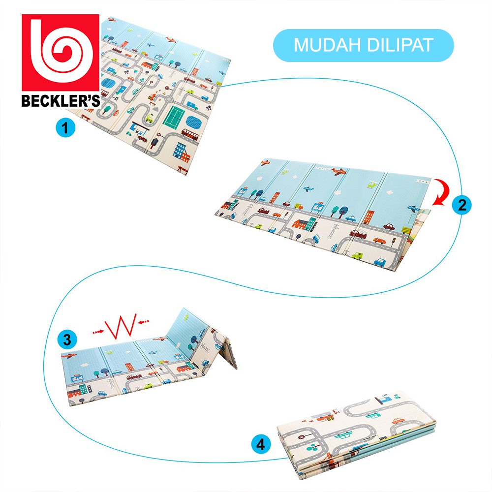 MATRAS PLAYMAT ( BONUS TAS ) DOUBLE PAD - MATRAS PLAYMAT PREMIUM - MATRAS BAYI