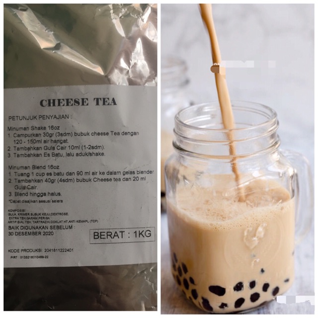 Powder drink rasa Cheese tea 500gr