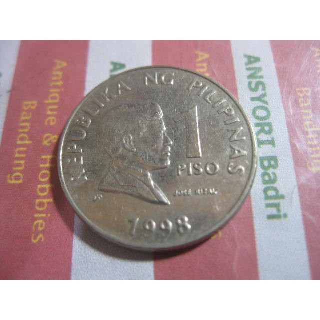 Koin Pilipina 1 Piso 1998 G358