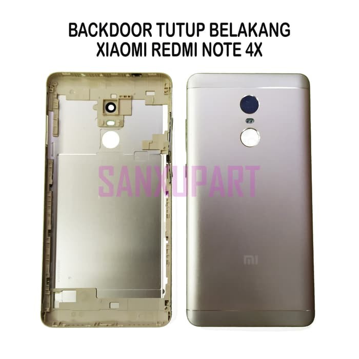 TUTUP BELAKANG BACKCOVER HOUSING CASING XIAOMI REDMI NOTE 4X