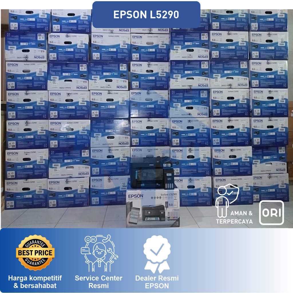 PRINTER EPSON L5290 L-5290 PENGGANTI L5190 F4 Legal Wireless WIFI GARANSI RESMI