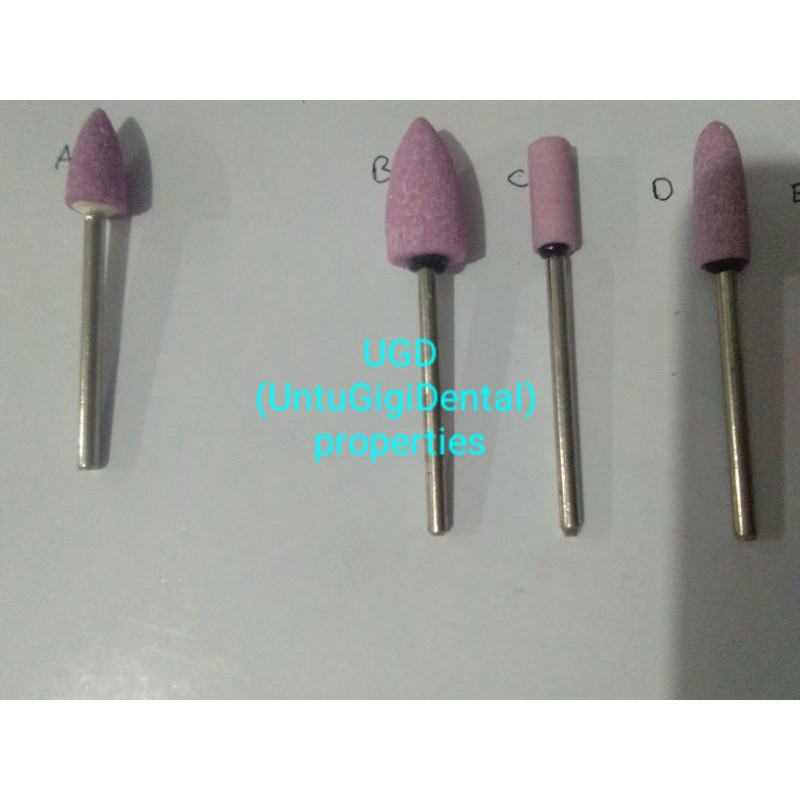 dental bur stone low speed arkansas pink/bur poles komposit dental