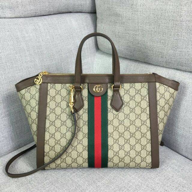 Ori leather gucci ophidia tote bag high quality