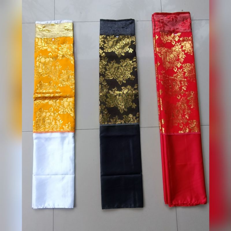 Wastra singapore | Watra putih kuning | Wastra merah | Wastra hitam