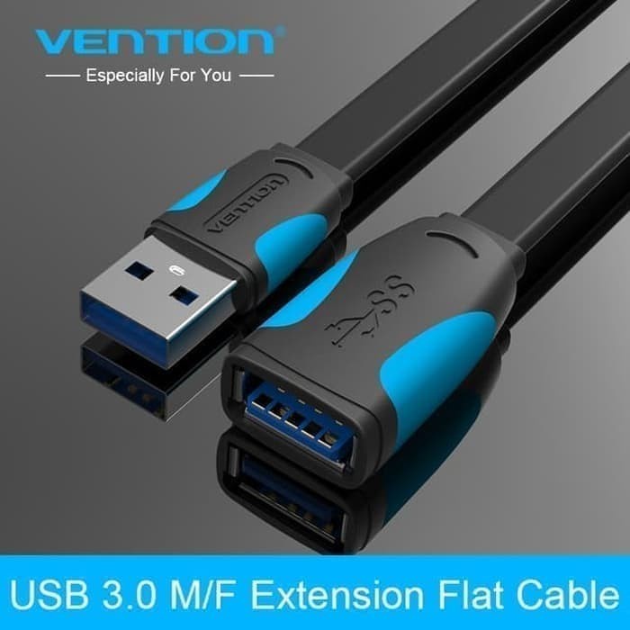 Vention [A13 1M] Flat Kabel USB Extention 3.0 / Perpanjangan USB 3.0