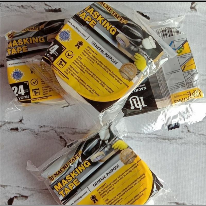 

Masking Tape Nachi 24x20yard 24x20 Isolasi Lakban Kertas