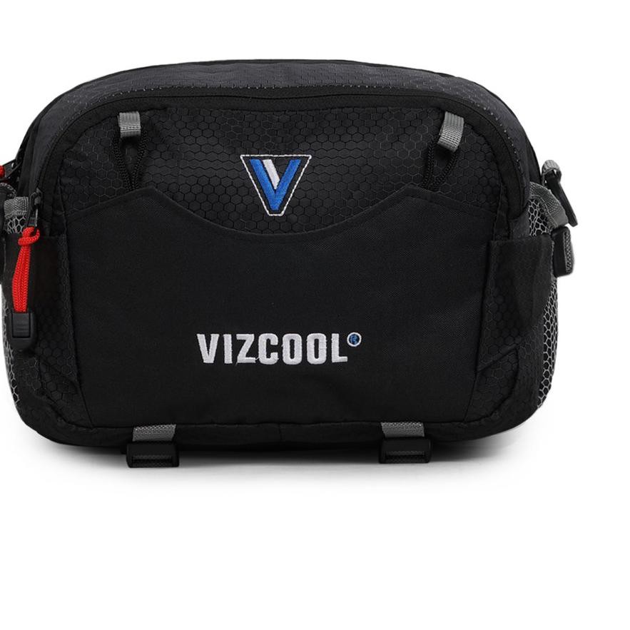 ☈ VIZCOOL - Tas Waistbag Pria Vizcool Predator/Tas Slingbag Pria/Tas Selempang Pria ❇