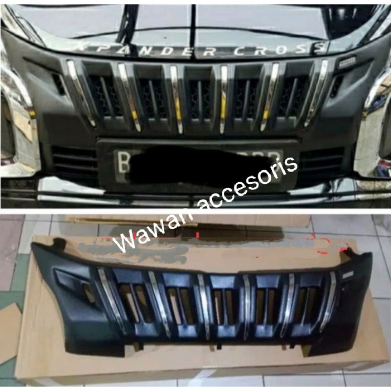 Bodykit Xpander - Bodykit Mitsubishi Xpander Grill Xpander cross Apollo hitam doff Duraflex Brand