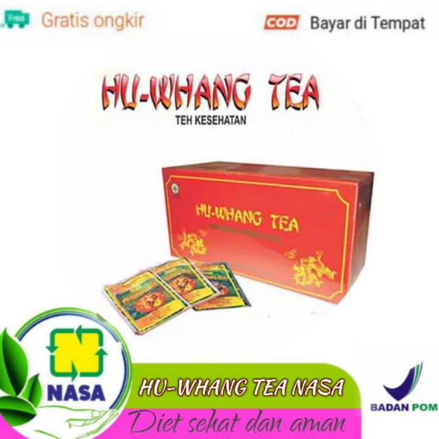HWANG TEA NASA , SOLUSI PERUT BUNCIT - HU WHANG TEA  NASA -TEH KESEHATAN -TEH PELANGSING -DIET SEHAT