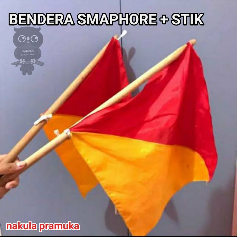 BENDERA SMAPHORE DAN STIK, BENDERA