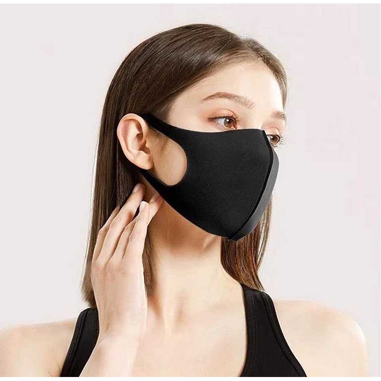 Monellina MSCUBA Masker Kain  Polos Ala  Korea  Anti Debu 