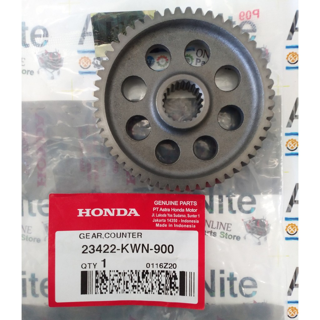 Gear Counter Transmisi 53 T 23422-KWN-900 Original Honda Vario PCX 125 SH 150 CBU LED FI ESP 23422KW