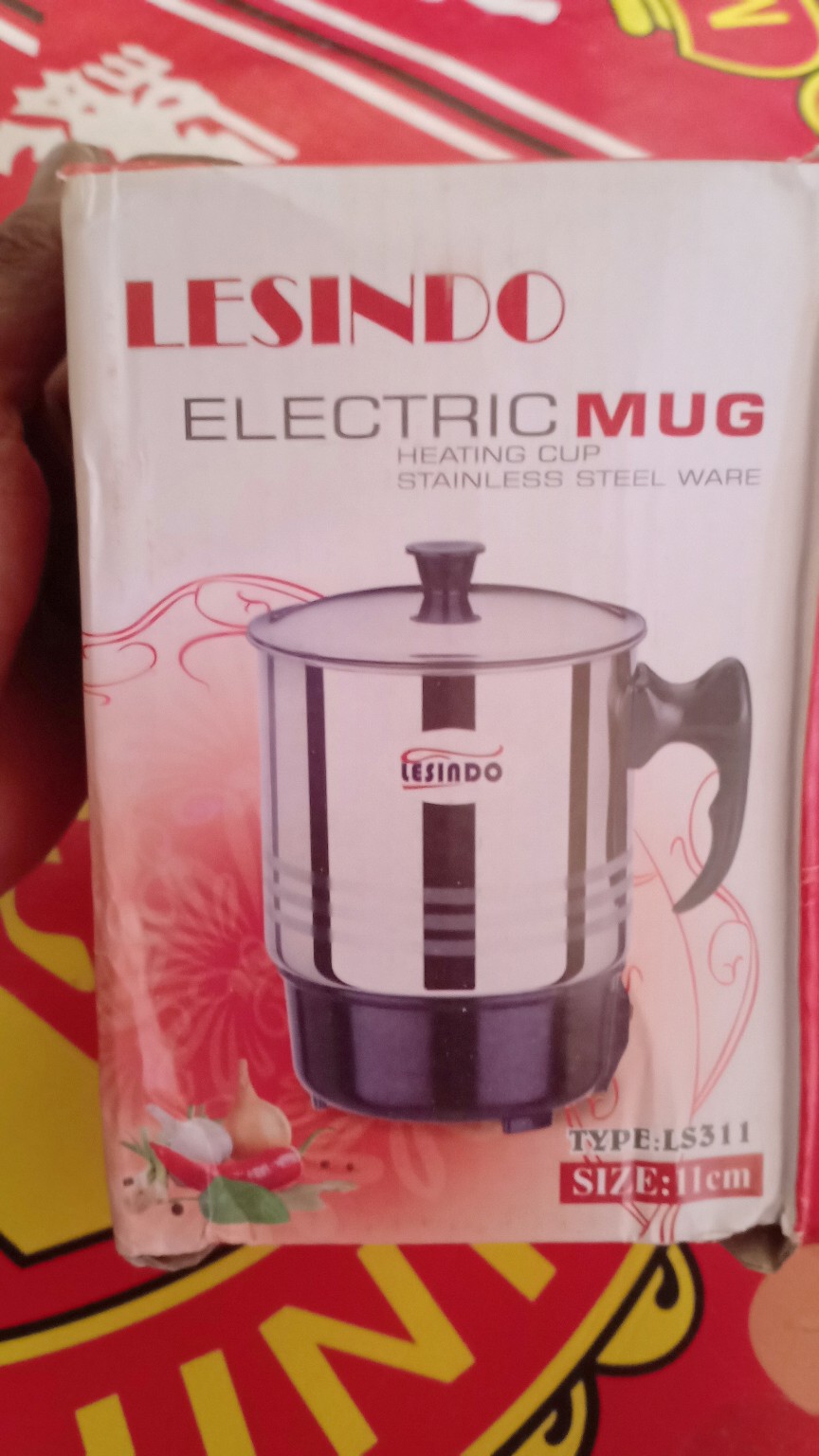 Electric Heating Cup 11cm /mug Listrik Gelas Masak/teko Elektrik